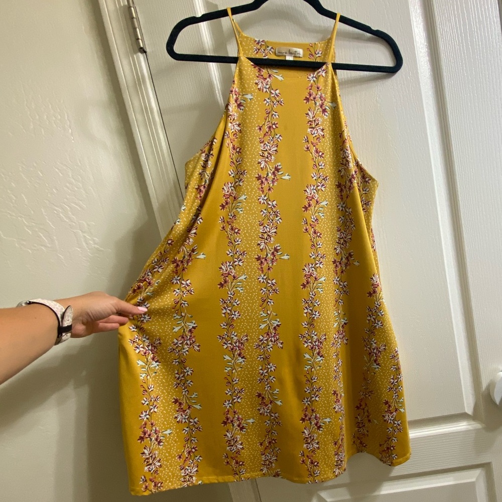 Yellow sundress